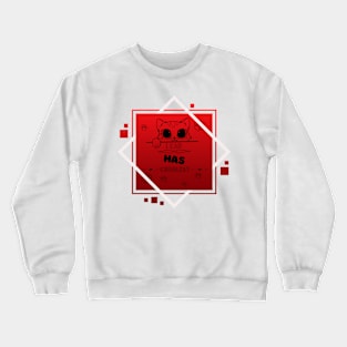 I Can Has Cuddles Crewneck Sweatshirt